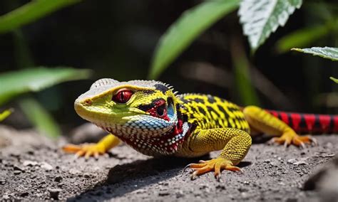  Yellow-Spotted Lizard – Den mystiska varelsen med prickar som glittrar i solen!